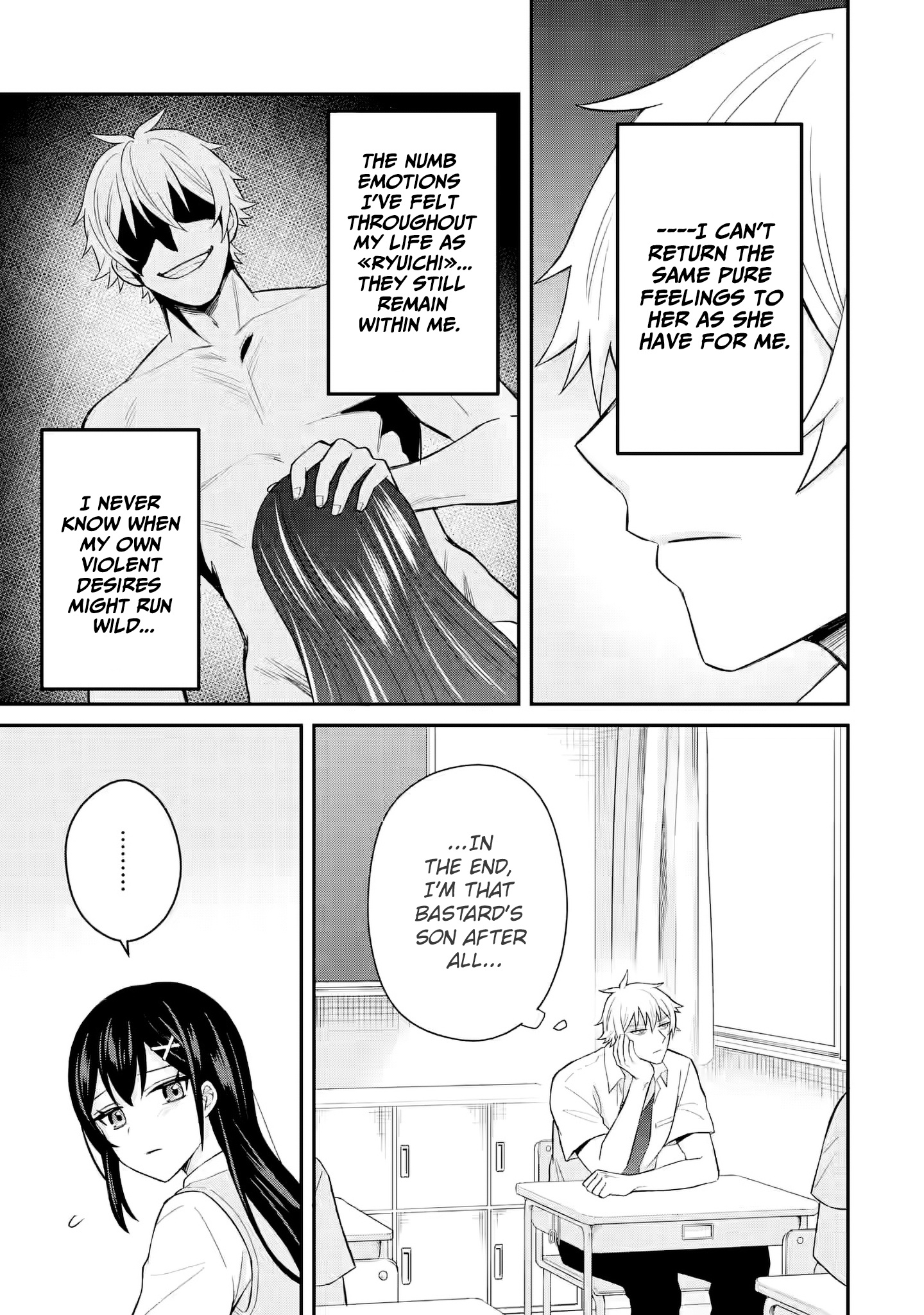 I was Reincarnated as the Scumbag from a Netorare Manga, But the Heroine is Coming on to Me, Chapter 8 image 31